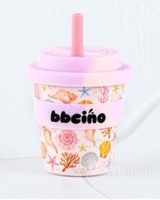 Load image into Gallery viewer, Reusable Babycino Bamboo Cup - Shell, yeah!
