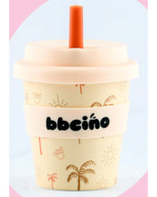 Load image into Gallery viewer, Reusable Babycino Bamboo Cup - Oasis
